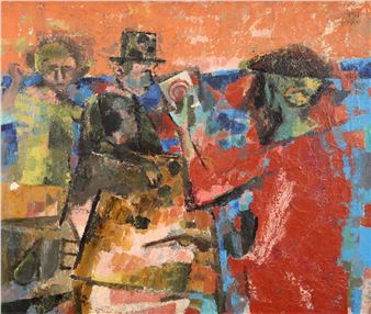 La partie de cartes - Gabriel Bougrain