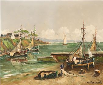 Petit port - Charles Vaniscotte