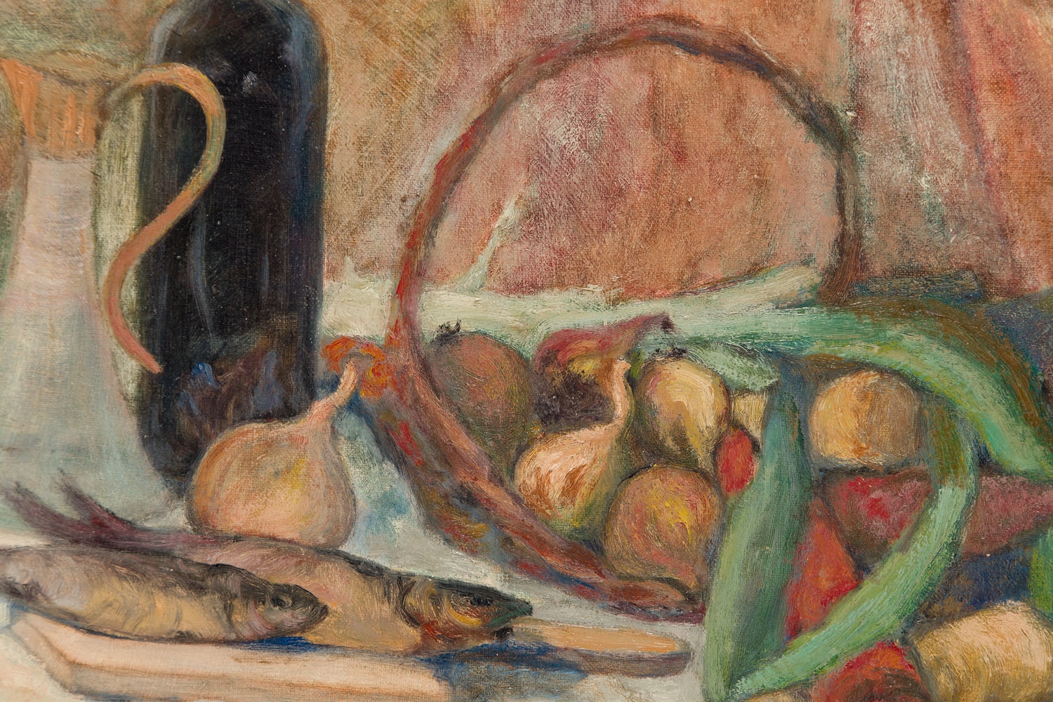 Artwork by Kazimierz Krolikowski, Martwa natura, Made of oil on canvas