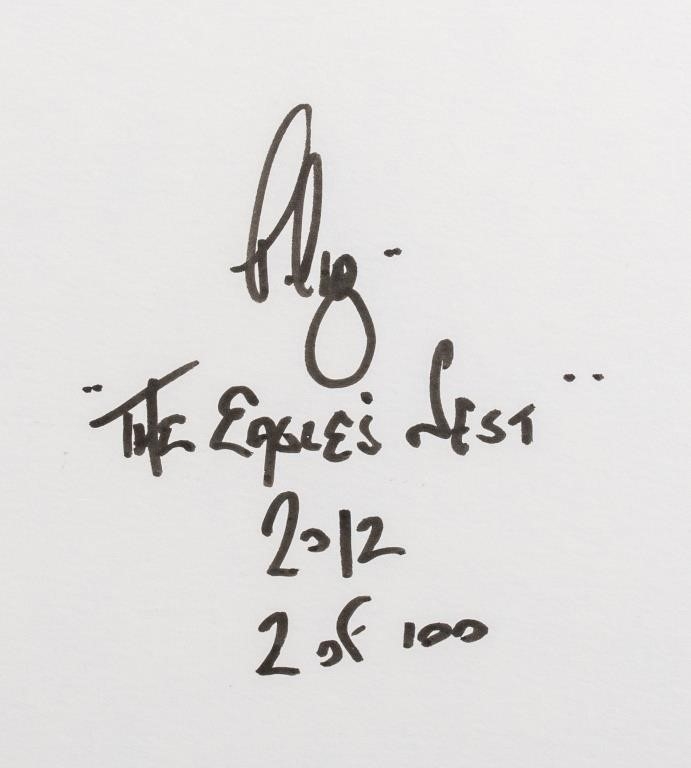 Artwork by Raymond Ciborowski, The Eagle's Nest, Made of Archival Ink-Jet Print in Colors on Paper