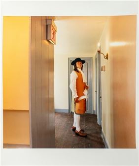 Bud Burkhart as William Penn at the Three Arches, Levittown, PA - David Graham