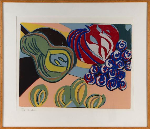 A. Vargas | LARGE MODERN STILL LIFE (20th Century) | MutualArt