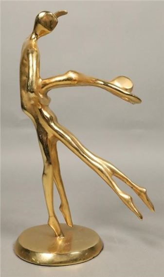 Gilt Bronze Dancers - Jose Almanzor