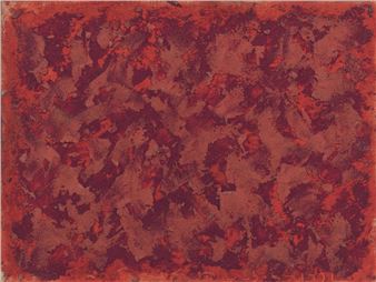 Abstraction in pink and orange - Marko Milovanovic