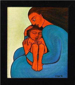 WOMAN AND CHILD - Suzanne Moss