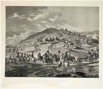 Herbstmanöver im Jahre 1803 bei Borne unweit Potsdam - Johann Friedrich Frick