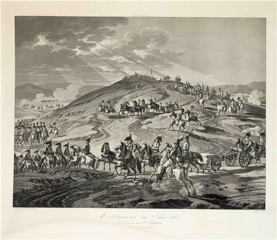 Herbstmanöver im Jahre 1803 bei Borne unweit Potsdam - Johann Friedrich Frick