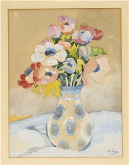 Blumenstillleben - Adolf Propp