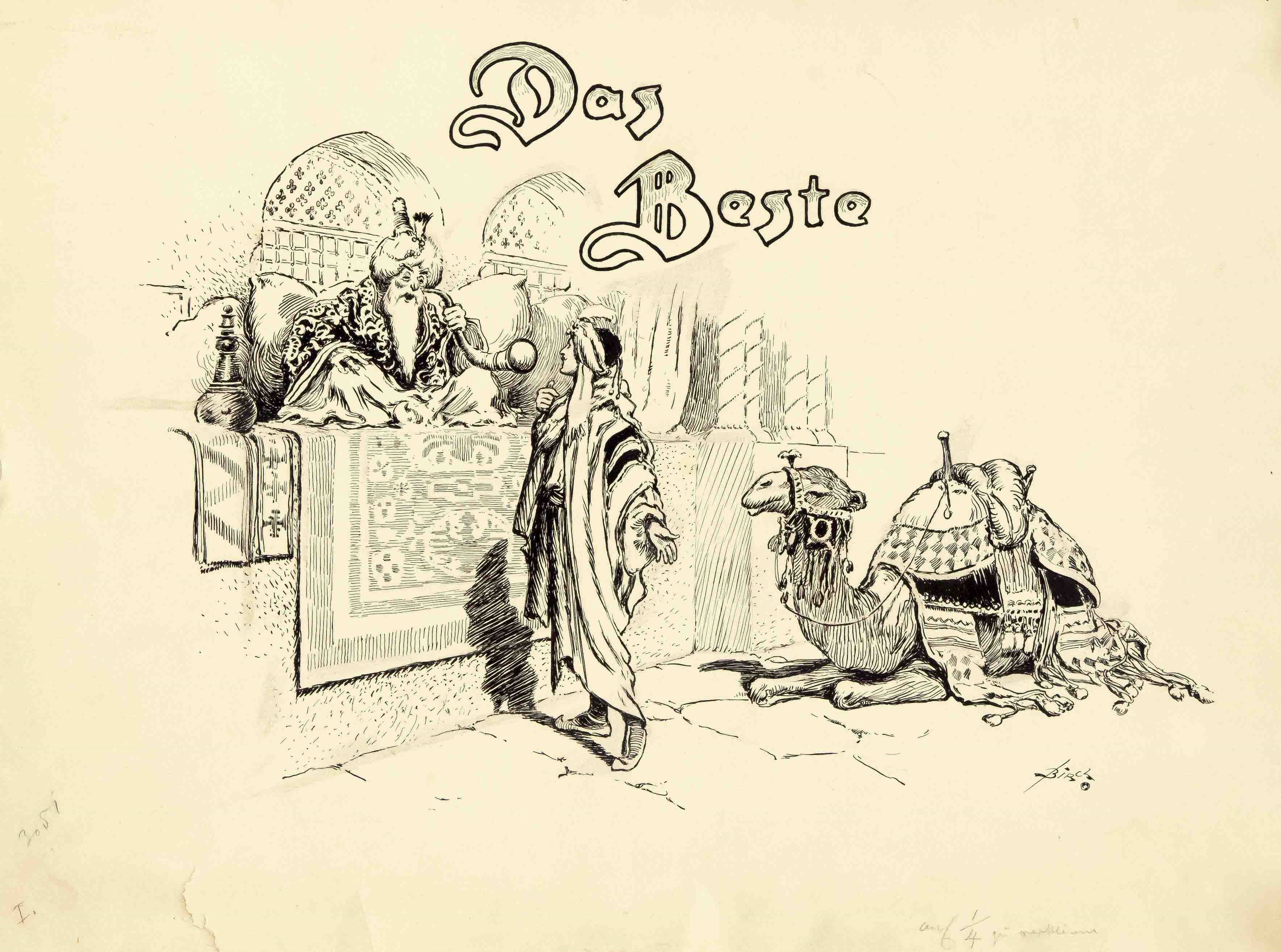 Artwork by Rudolf Grieß, Das Beste, Made of Zeichnungen