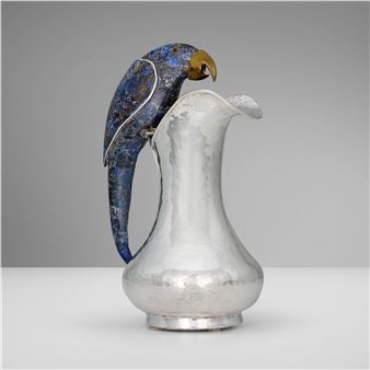 Pitcher with parrot handle - Los Castillo