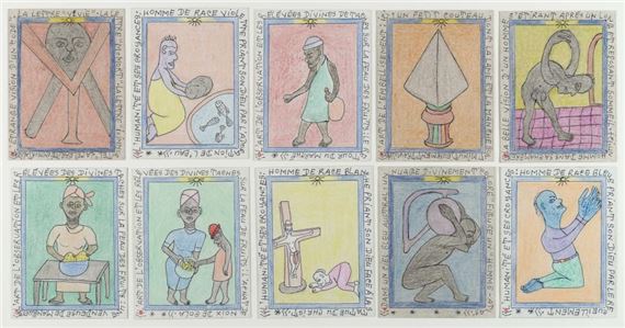 Frédéric Bruly Bouabré | – 30 Bll (2003) | MutualArt