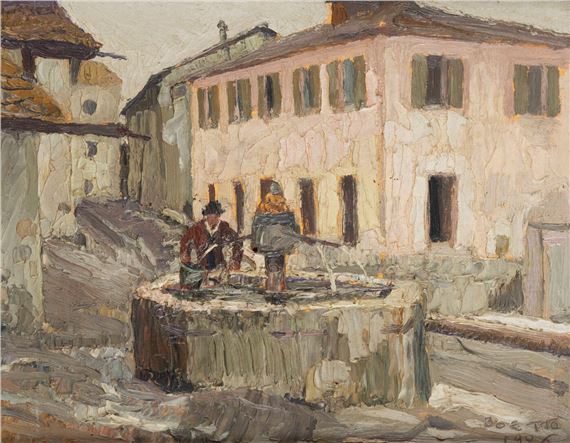 Alla fonte by Giulio Boetto, 1926