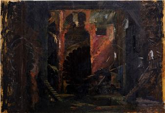 The Klingsor Tower from the Wagnerian cycle, 1920 - Mariano Fortuny y Madrazo