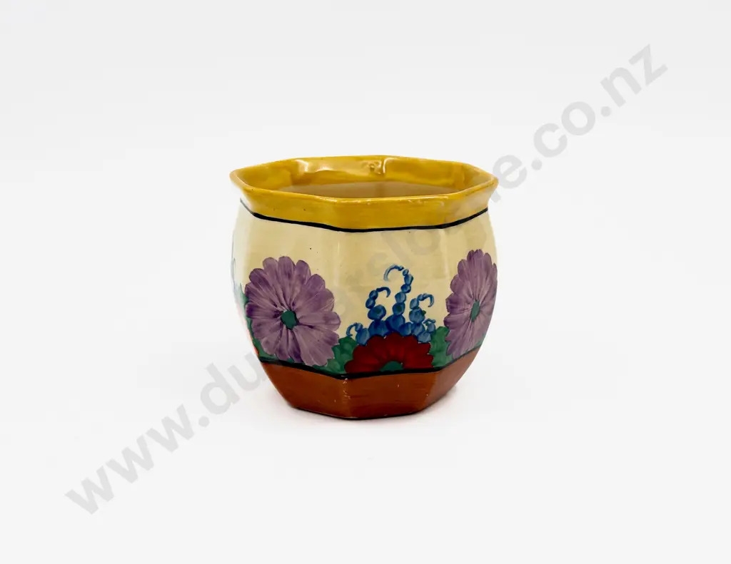 Clarice Cliff | Clarice Cliff Bizarre Gayday Pattern Posy Pot | MutualArt