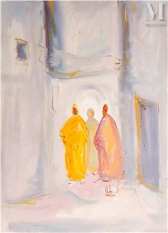 Ruelle animée - Mostafa Warrak