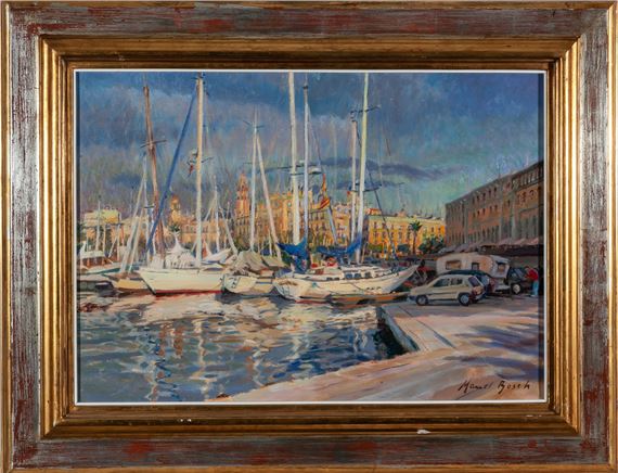 Port of Barcelona by Manel Bosch