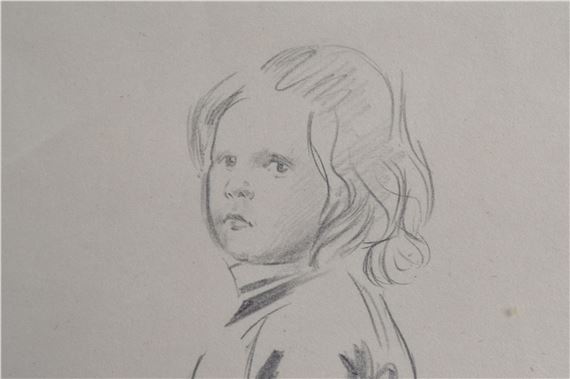 Augustus Edwin John | Drawing of Pyramus John | MutualArt