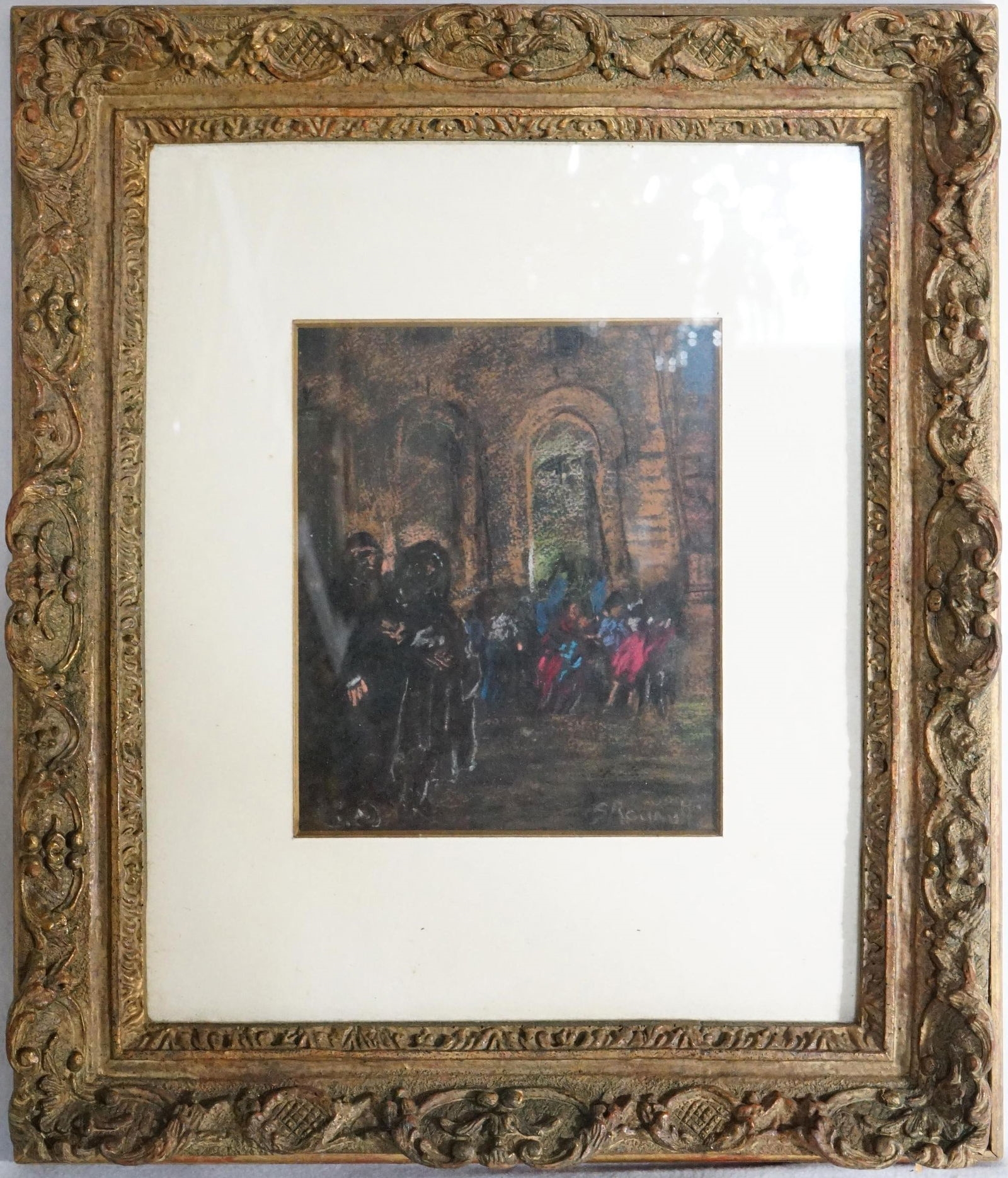 Georges Rouault | Georges Rouault,Oil Painting Old Town View with ...