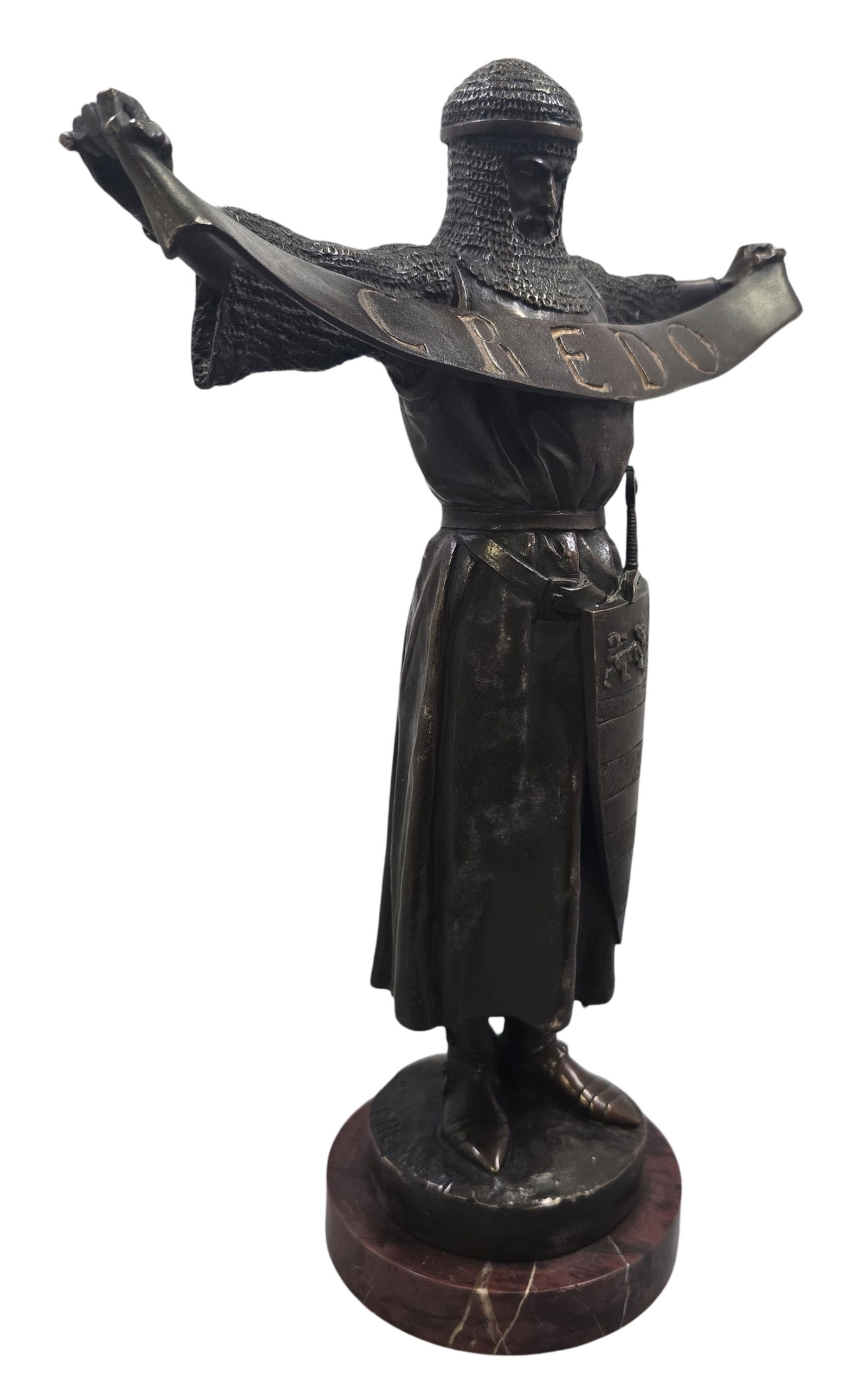 Emmanuel Frémiet | After EMMANUEL FREMIET (1824-1910) CREDO / I BELIEVE ...