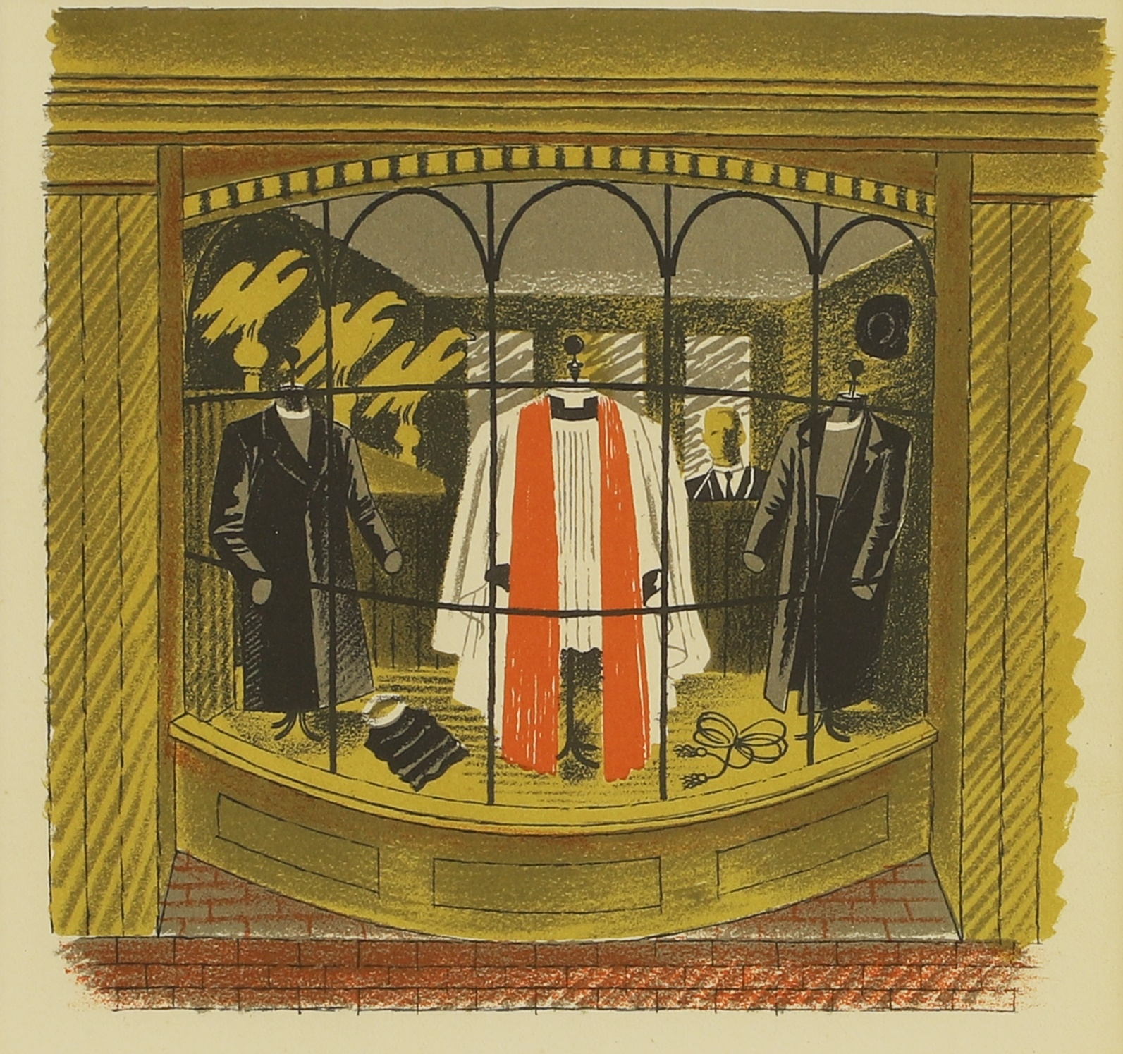 Eric Ravilious | Clerical Outfitter | MutualArt