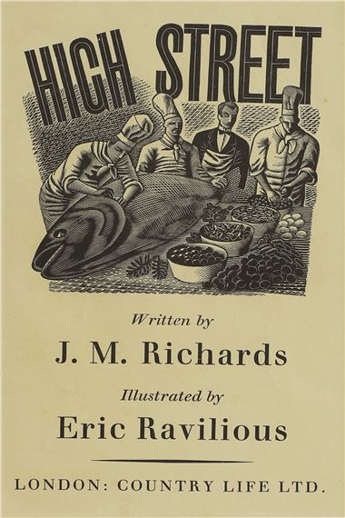 Eric Ravilious | High Street | MutualArt