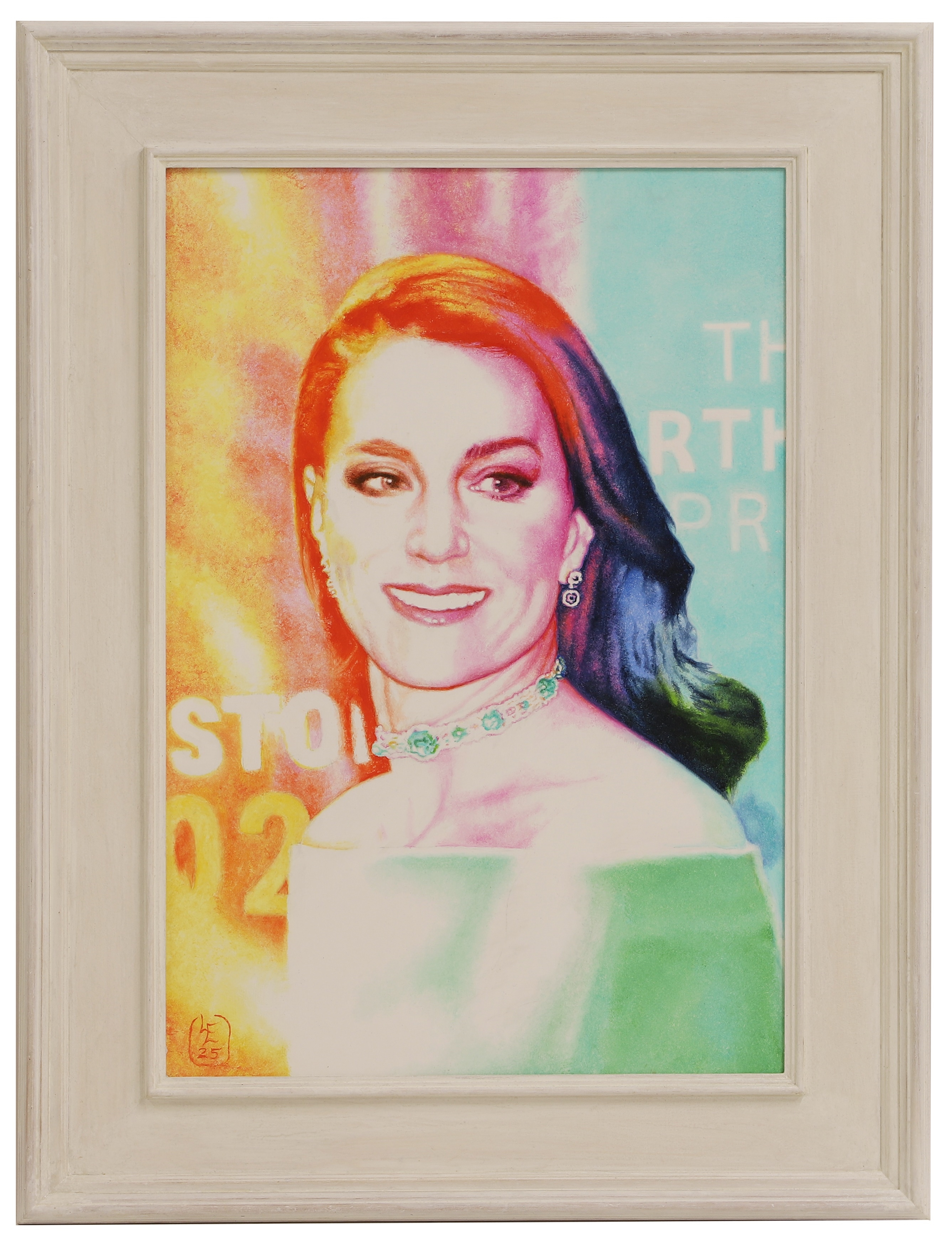 Artwork by Luci Eyers, Catherine II, Made of oil paintings