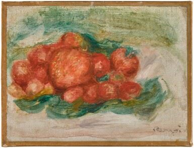 Pierre-Auguste Renoir | Nature morte aux fraise (1908) | MutualArt
