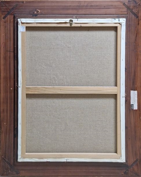 Artwork by Gabriel Dauchot, The gardener, Made of oil on canvas