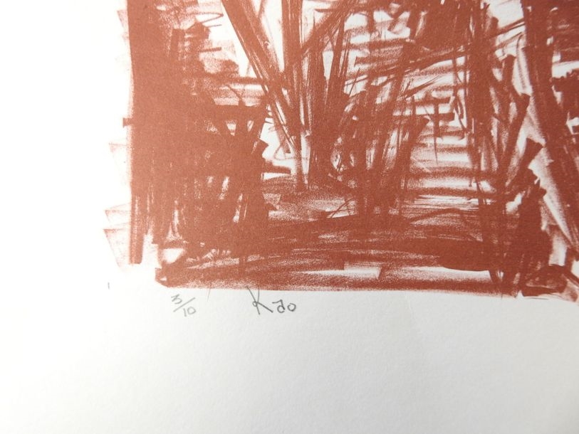 Artwork by Claude Collas, Claude COLLAS dit KAO - XXeme - Fish. Print. Signed in graph - Lot 144, Made of Print