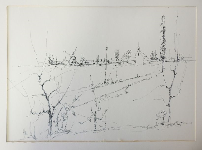 Artwork by Claude Collas, Claude COLLAS dit KAO - XXeme - Fish. Print. Signed in graph - Lot 144, Made of Print