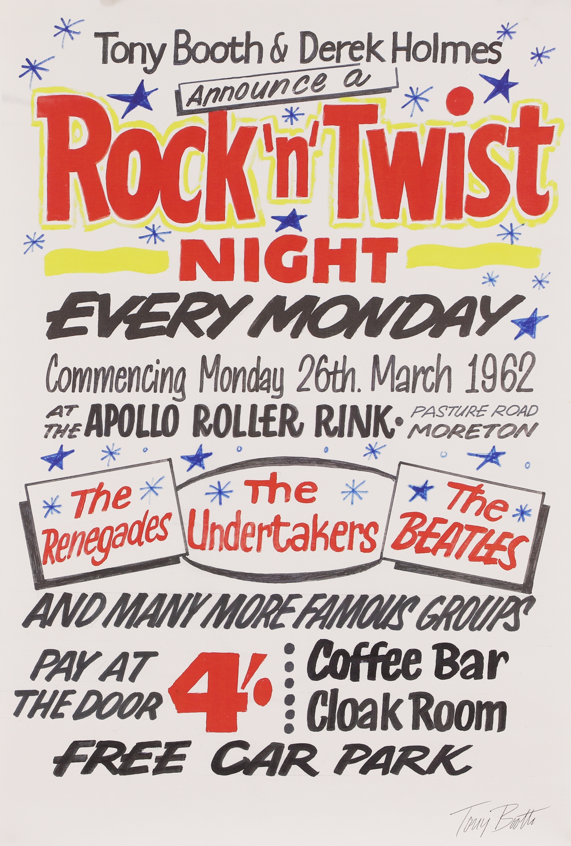 Tony Booth | The Cavern The Beatles and Grosvenor Ballroom (1960s ...