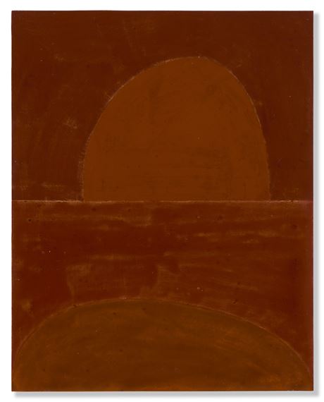 Untitled from the series, embodiment of red, version 2 by Suzan Frecon, 2007