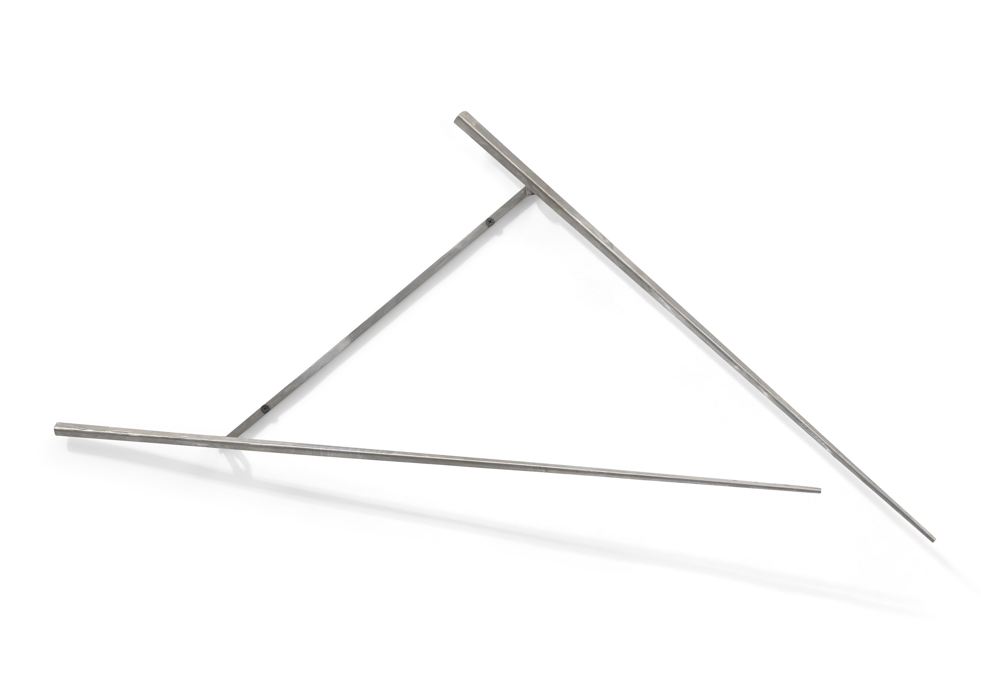 George Rickey | Unstable Triangle Wall (1980) | MutualArt