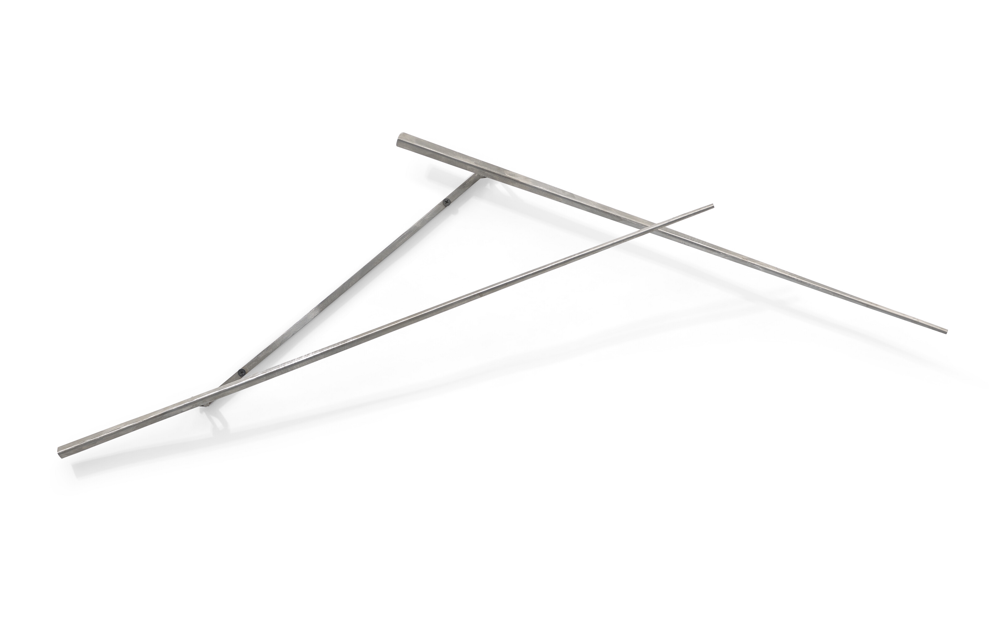 George Rickey | Unstable Triangle Wall (1980) | MutualArt