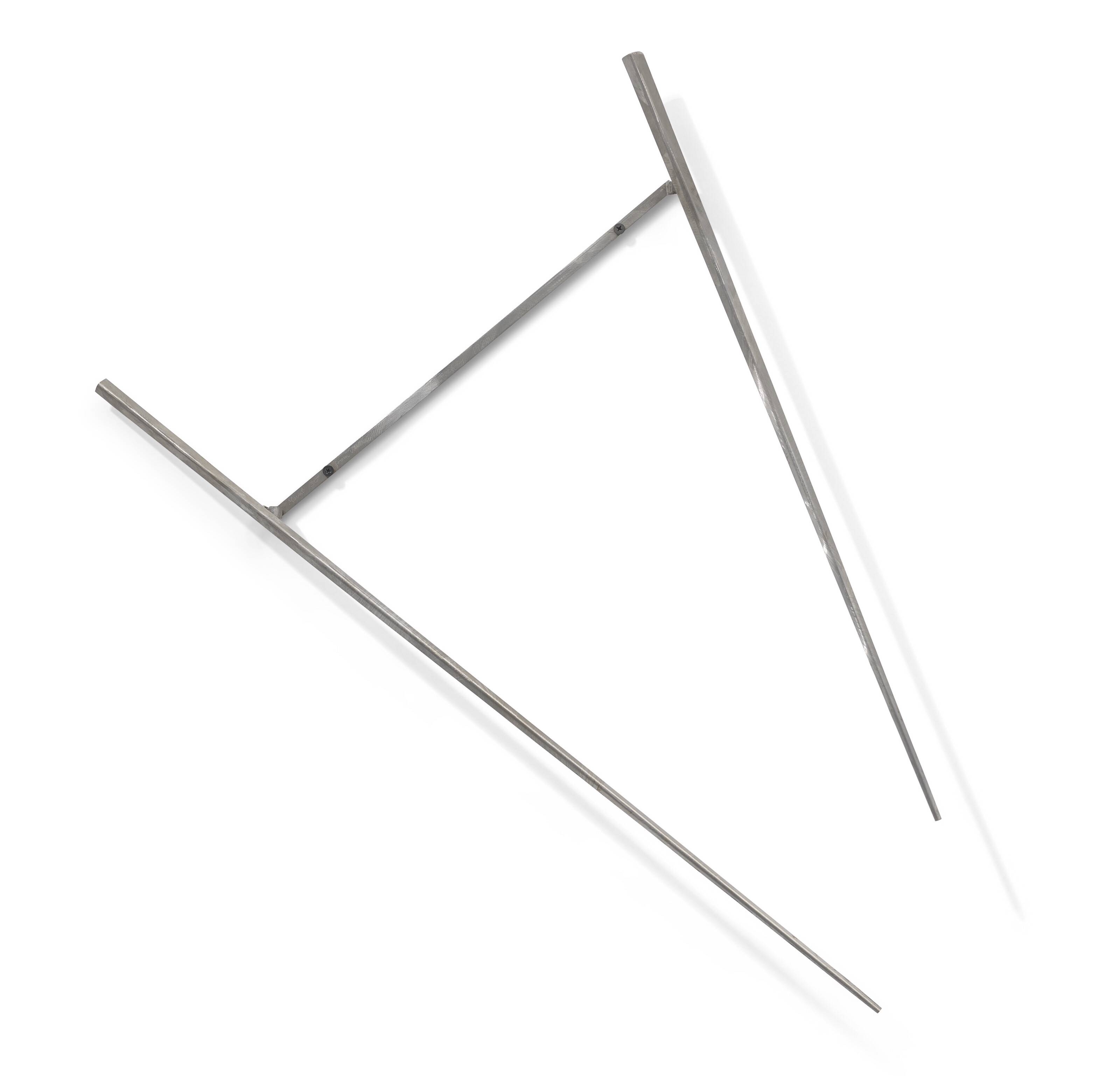 George Rickey | Unstable Triangle Wall (1980) | MutualArt