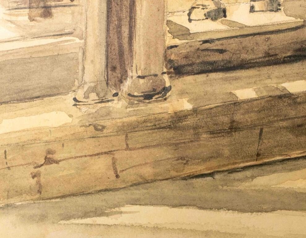 Artwork by H.s.w. (english, Xix-xx), Prior's Gate, Made of Watercolor on Paper