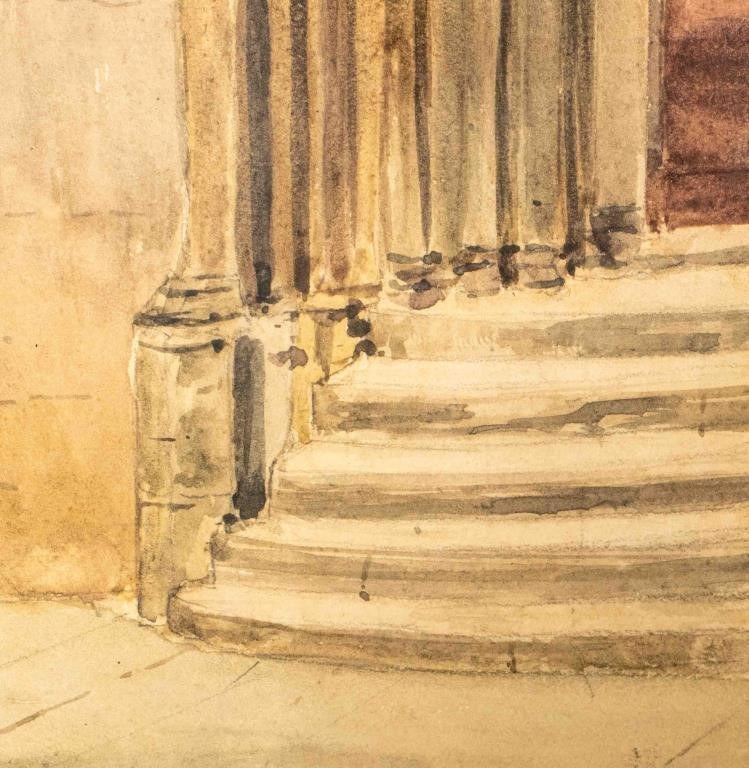 Artwork by H.s.w. (english, Xix-xx), Prior's Gate, Made of Watercolor on Paper