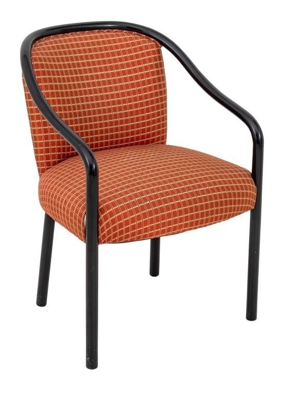 Ward Bennett | Ward Bennett Ebonized Bentwood Armchair | MutualArt
