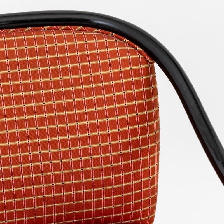 Ward Bennett | Ward Bennett Ebonized Bentwood Armchair | MutualArt