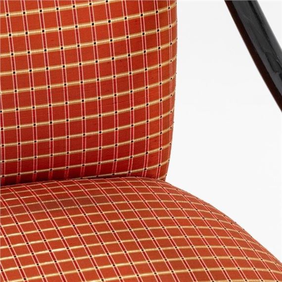 Ward Bennett | Ward Bennett Ebonized Bentwood Armchair | MutualArt