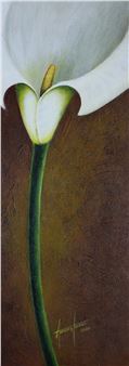 PAIR OF ALFRED WESSELS - Arum Lillies - Albert Wessels