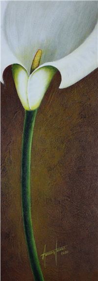 PAIR OF ALFRED WESSELS - Arum Lillies - Albert Wessels