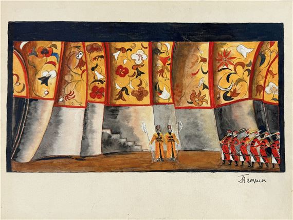 Stage Set Design by Vladimir Tatlin