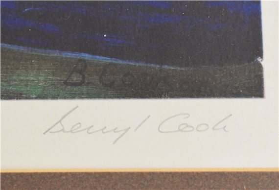 Beryl Cook | signed limited edition (of 750) print Four Hungry Cats ...