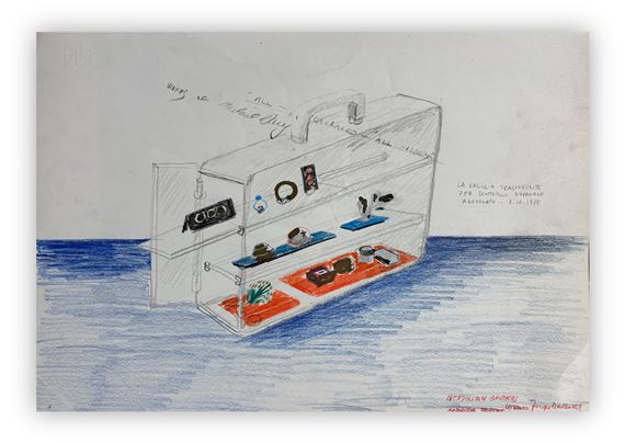 La valigia trasparente per controllo doganale agevolato