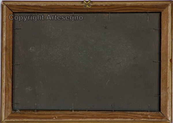 Artwork by Mariano Pajetta, Senza titolo, Made of Oil on wood panel