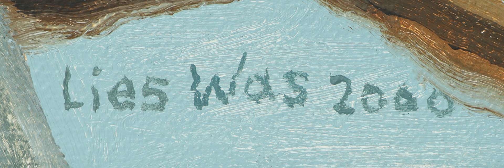 Artwork by Lies Was, Mijn kamer in Wassenaar, Made of oil on canvas