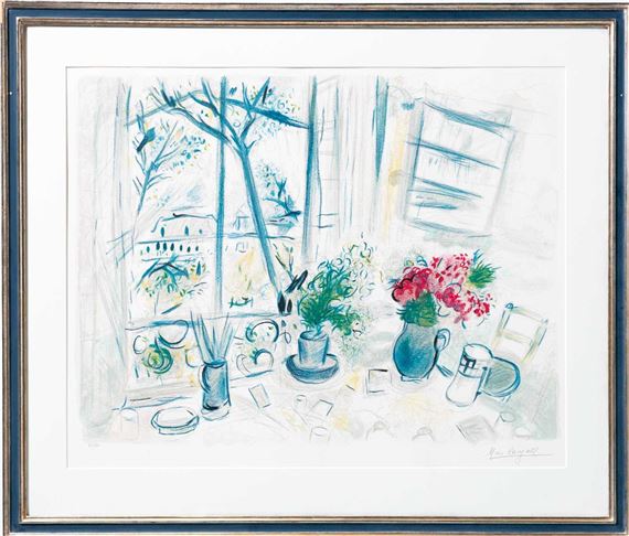 Les Fleures du Parc by Marc Chagall, 1988