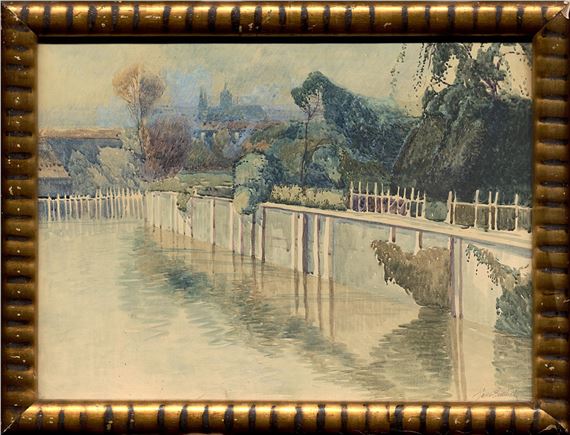 293. Vodní nádr - Jaromír Sedláček-Hauptmann