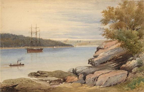 Mosman Bay by Joseph Basher, 1912